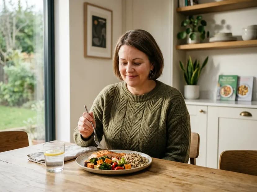 "My relationship with food has shifted in such a positive way. The constant snacking thoughts are gone, and I feel more in tune with my body than ever."